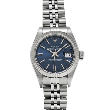 ロレックス デイトジャスト 26 79174 ブルー レディース 時計 【中古】【wristwatch】
