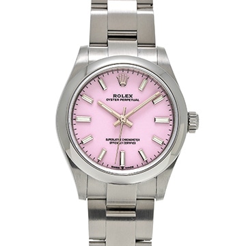 ロレックス オイスターパーペチュアル 31 277200 キャンディピンク ユニセックス 時計 【中古】【wristwatch】