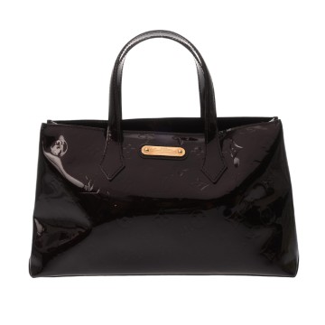 ルイ ヴィトン ヴェルニ ウィルシャー PM アマラント M93641 モノグラムヴェルニ レディース バッグ 【中古】【bag】