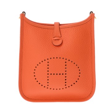 エルメス エヴリン TPM アマゾン オレンジ トリヨンクレマンス レディース バッグ 【中古】【bag】