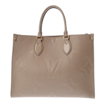 ルイ ヴィトン モノグラムアンプラント オンザゴーMM 2WAY トゥルトレール M45607 レザー レディース バッグ 【中古】【bag】