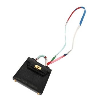 エルメス ケリーツイリー ブラック リザード レディース 【中古】【other】