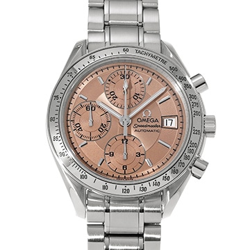 オメガ スピードマスター デイト 3513.60 サーモンピンク メンズ 時計 【中古】【wristwatch】