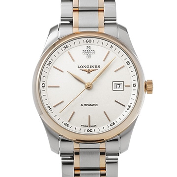 ロンジン マスター コレクション L2.793.5.99.7 ホワイト/ダイヤモンド メンズ 時計 【中古】【wristwatch】