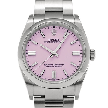 ロレックス オイスターパーペチュアル 36 126000 キャンディピンク メンズ 時計 【中古】【wristwatch】