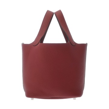 エルメス ピコタン ロック PM ルージュアッシュ トリヨンクレマンス レディース バッグ 【未使用】【bag】