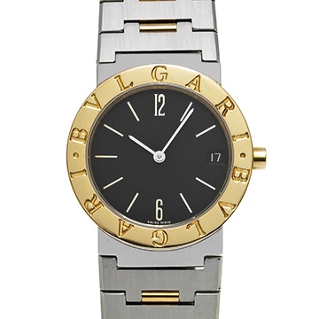 ブルガリ ブルガリブルガリ BB30SGD ブラック ユニセックス 時計 【中古】【wristwatch】