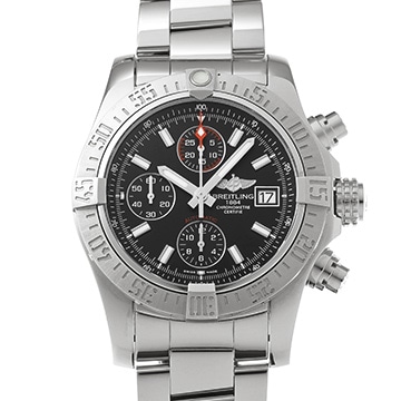 ブライトリング スーパーアベンジャー II A1338111/BC32 ブラック メンズ 時計 【中古】【wristwatch】