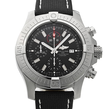 ブライトリング スーパーアベンジャー クロノグラフ 48 A13375101B1X1 ブラック メンズ 時計 【中古】【wristwatch】