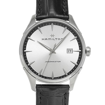 ハミルトン ジャズマスター ジェント クォーツ H32451751 シルバー メンズ 時計 【中古】【wristwatch】