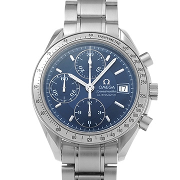 オメガ スピードマスター デイト 3513.80 ブルー メンズ 時計 【中古】【wristwatch】