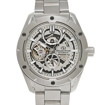 オリエント アバンギャルドスケルトン RK-AV0A02S シルバー メンズ 時計 【中古】【wristwatch】