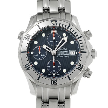 オメガ シーマスター プロフェッショナル 300 クロノグラフ 2598.80 ネイビー メンズ 時計 【中古】【wristwatch】