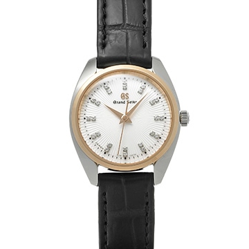 グランドセイコー ヘリテージコレクション クォーツ STGF350 ホワイト/ダイヤモンド レディース 時計 【中古】【wristwatch】