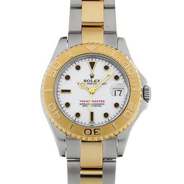 ロレックス ヨットマスター ボーイズ 68623 ホワイト ユニセックス 時計 【中古】【wristwatch】
