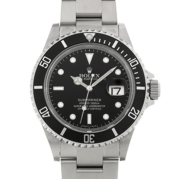 ロレックス サブマリーナ デイト 16610 ブラック メンズ 時計 【中古】【wristwatch】
