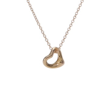 ティファニー オープンハートネックレス エクストラミニ ゴールド K18ピンクゴールド PG レディース ジュエリー 【中古】【jewelry】