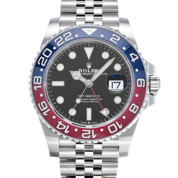ロレックス GMTマスター II 126710BLRO ブラック メンズ 時計 【中古】【wristwatch】