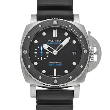 パネライ サブマーシブル PAM00683 ブラック メンズ 時計 【中古】【wristwatch】