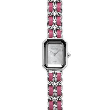 シャネル プルミエール ロック H6360 ホワイトシェル レディース 時計 【中古】【wristwatch】