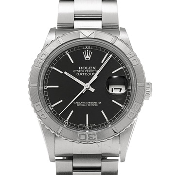 ロレックス デイトジャスト サンダーバード 16264 ブラック メンズ 時計 【中古】【wristwatch】