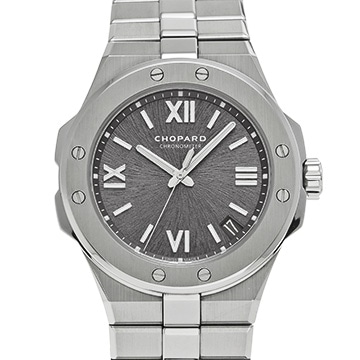 ショパール アルパイン イーグル ラージ 298600-3002 グレー メンズ 時計 【中古】【wristwatch】
