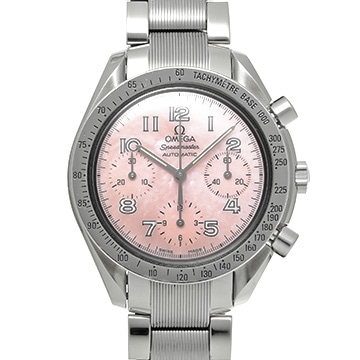 オメガ スピードマスター 日本限定500本 3502.78 ピンクシェル メンズ 時計 【中古】【wristwatch】