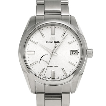 グランドセイコー ヘリテージコレクション スプリングドライブ SBGA465 雪白 メンズ 時計 【中古】【wristwatch】