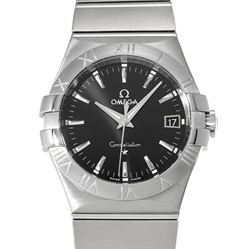 オメガ コンステレーション クォーツ 123.10.35.60.01.001 ブラック メンズ 時計 【中古】【wristwatch】