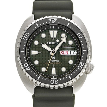 セイコー プロスペックス ダイバースキューバ SBDY051 カーキグリーン メンズ 時計 【中古】【wristwatch】