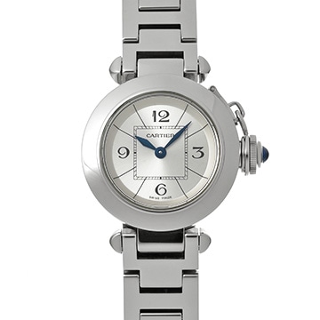 カルティエ ミスパシャ W3140007 シルバー レディース 時計 【中古】【wristwatch】