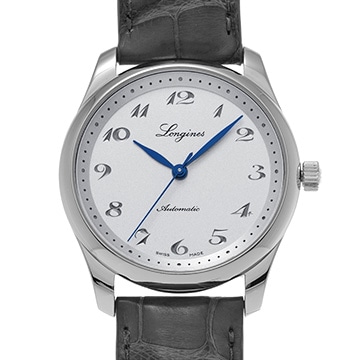 ロンジン マスターコレクション 190周年記念モデル L2.793.4.73.2 シルバー メンズ 時計 【中古】【wristwatch】