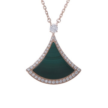 ブルガリ ディーヴァドリーム ネックレス  ゴールド 358893 K18ピンクゴールド PG レディース ジュエリー 【中古】【jewelry】