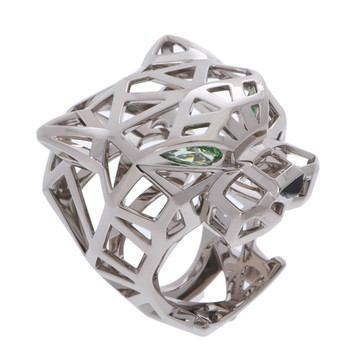 カルティエ パンテール リング #56 シルバー CRN4730900 K18ホワイトゴールド WG レディース ジュエリー 【中古】【jewelry】