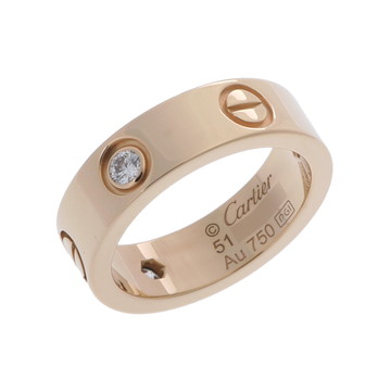 カルティエ ラブリング #51 3PD ゴールド K18イエローゴールド YG レディース ジュエリー 【中古】【jewelry】