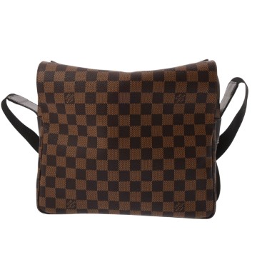 ルイ ヴィトン ダミエ ナヴィグリオ ブラウン N45255 ダミエキャンバス ユニセックス バッグ 【中古】【bag】