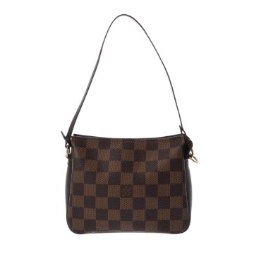 ルイ ヴィトン ダミエ トゥル―スメイクアップ ブラウン N51982 ダミエキャンバス レディース 【中古】【bag】