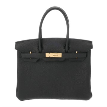 エルメス バーキン 30 ブラック トゴ レディース バッグ 【中古】【bag】