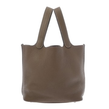 エルメス ピコタンロック MM  エトゥープ トリヨンクレマンス レディース バッグ 【中古】【bag】
