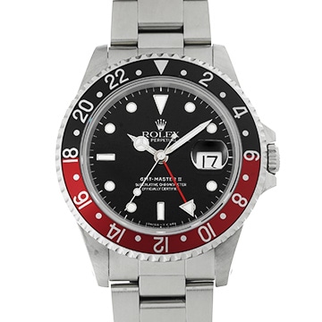 ロレックス GMTマスターII 16710 ブラック メンズ 時計 【中古】【wristwatch】
