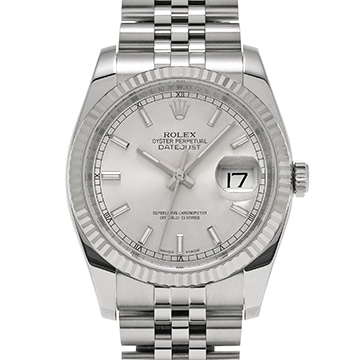 ロレックス デイトジャスト 116234 シルバー メンズ 時計 【中古】【wristwatch】