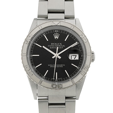 ロレックス デイトジャスト サンダーバード 16264 ブラック メンズ 時計 【中古】【wristwatch】