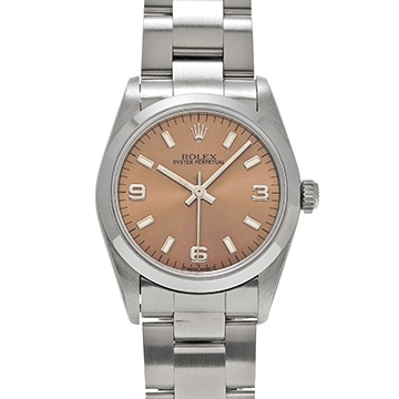 ロレックス オイスターパーペチュアル 67480 ピンク ユニセックス 時計 【中古】【wristwatch】