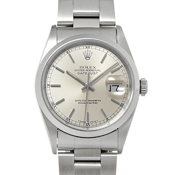 ロレックス デイトジャスト 16200 シルバー メンズ 時計 【中古】【wristwatch】