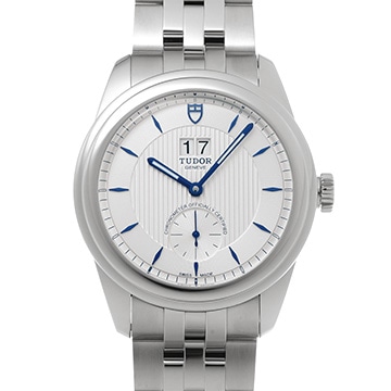 チューダー / チュードル グラマー ダブルデイト 57100 シルバー メンズ 時計 【中古】【wristwatch】