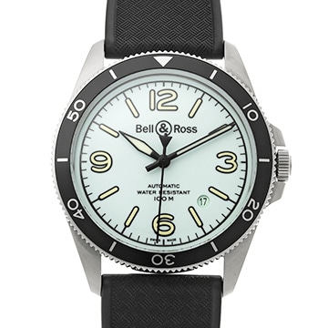 ベル＆ロス BR V2-92 ヴィンテージ アエロナバル BRV292-LUM-ST/SRB グリーン メンズ 時計 【中古】【wristwatch】