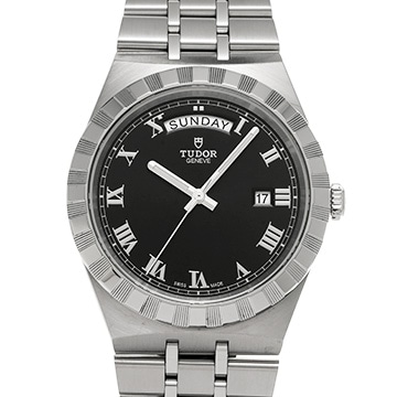 チューダー / チュードル ロイヤル 28600 ブラック メンズ 時計 【中古】【wristwatch】
