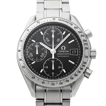 オメガ スピードマスター デイト 3513.50 ブラック メンズ 時計 【中古】【wristwatch】