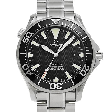 オメガ シーマスター プロフェッショナル 300 2264.50 ブラック メンズ 時計 【中古】【wristwatch】