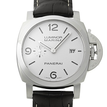 パネライ ルミノールマリーナ 44mm PAM03314 ホワイト メンズ 時計 【中古】【wristwatch】